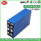 Lithium UPS LiFePO4 Battery Cells / 3.2v 80Ah Lifepo4 Electric Car Batteries