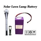 6.4V 10Ah Cylindrical Lithium Ion Battery / Cylindrical Battery Pack For Solar Lawn Lamp