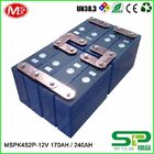 Long cycle life lithium battery pack 12V 240Ah for electric vehicle or solar power system MSPK4S2P