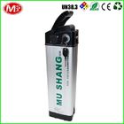 Silver 48v 10ah Ebike Battery , LiFePO4 Rechargeable Battery For Electric Bike
