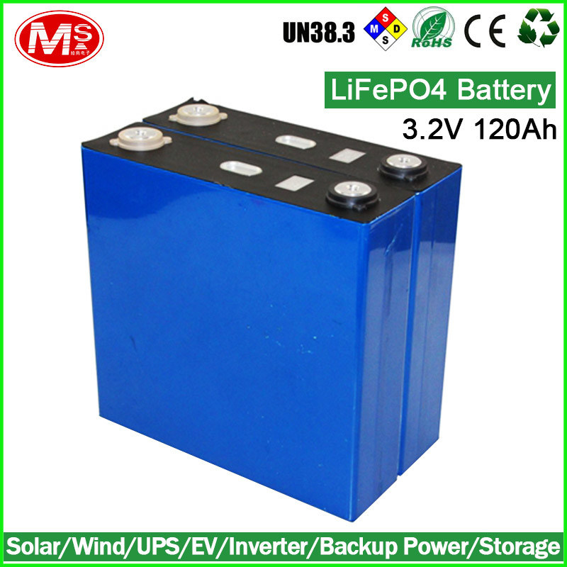 Prismatic Lithium Ion Golf Cart Batteries / LiFePO4 12 Volt Lithium