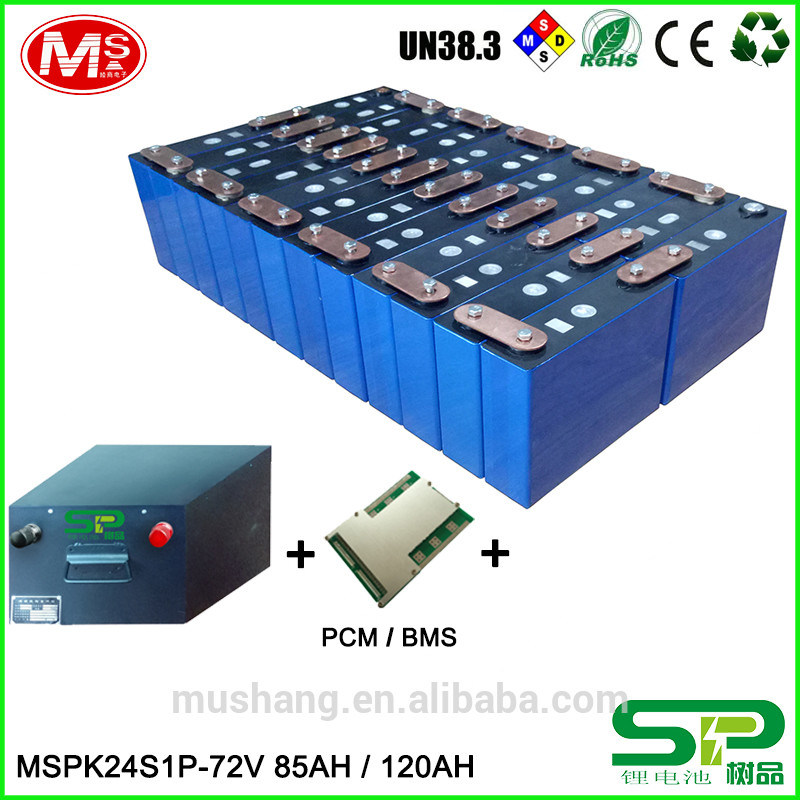 Lifepo4 Prismatic Lithium Ion Battery 72v 600ah Pouch Battery Pack CE