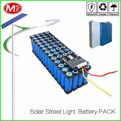 China LifePO4 Cylindrical Lithium Ion Battery Pack / 12V 15Ah Solar Street Light Battery distributor