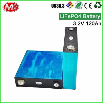 China Lifepo4 Prismatic Cells Rechargeable Lithium Polymer Battery 3.2 Volt 120Ah factory