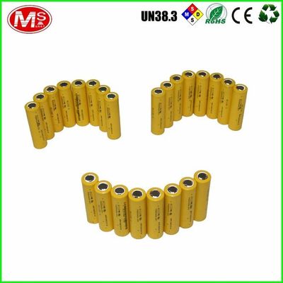 China 18650 Rechargeable Battery 2500mAh 3.7 Volt Lithium Ion Battery For Electric Bike supplier