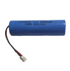 DC Output Lfp Battery Pack ,  18650 Lithium Battery Pack   2000mAh