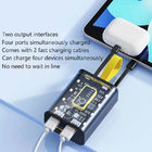 1 Type C 1 USB For Hand Phone Travel Fast Charging Power Bank Metal 20000mAh