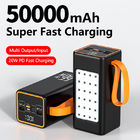 Compatible Long Cycle Life 50000mAh For LED Light Portable Lithium Power Station