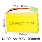For LED Light Lithium RC Batteries 9.6V Electric Scooter 700mAh Motorcycle