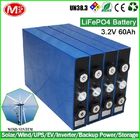 3.2v 60AH EV Car Battery , Prismatic Electric Vehicle Battery Pack CE / ROHS