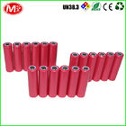 Sanyo 08600 Cylindrical Lithium Ion Battery , Highest Capacity 18650 Li Ion Battery