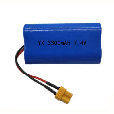 LFP Solar 18650 Rechargeable Lithium Ion Battery 7.4 V 2200mah Bank Type