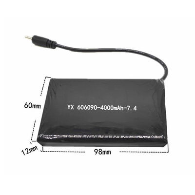 Intelligent OEM RC Lithium Ion Battery 4000mAh 7.4V For Electric Scooter