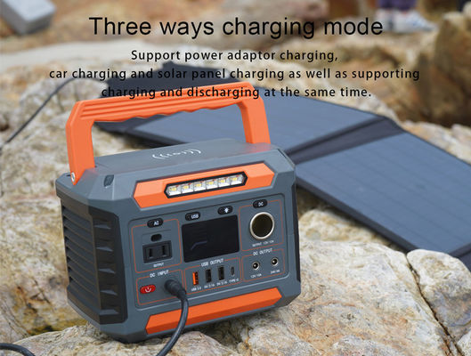 Lifepo4 Portable Lithium Power Station 300W 18650 Escooter Use