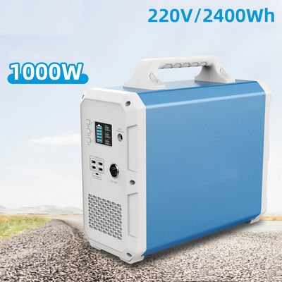 Customized Rechargeable Portable Power Supply , Lifepo4 Solar Generator 380W