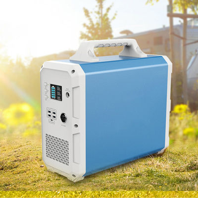 Customized Rechargeable Portable Power Supply , Lifepo4 Solar Generator 380W