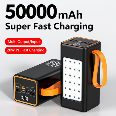 Long Cycle Life 50000mAh Portable Lithium Power Station For LED Light