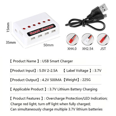 2~2.5A Lithium Battery Charger UPS 3.7V Carts Fast Charging Consumer Electronics