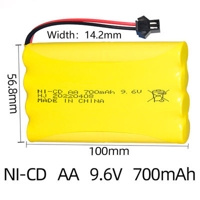 For LED Light Lithium RC Batteries 9.6V Electric Scooter 700mAh Motorcycle