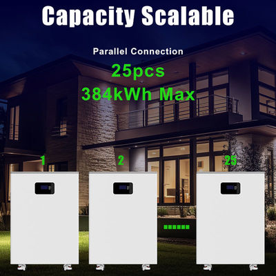 4000W Scooter Home Solar Inverter System Engine Starting 51.2V Long Cycle Life