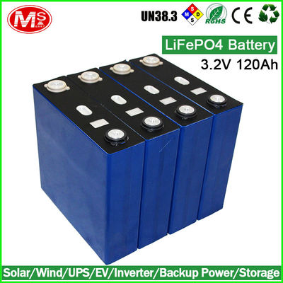 China Rechargeable Lithium Ion Golf Cart Batteries , LiFePO4 Battery Pack 3.2V 120AH factory