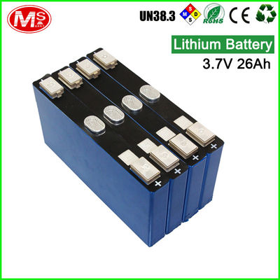 China LiFePO4 Lithium Iron Phosphate Prismatic Cells Rechargeable 3.7 Volt 26Ah factory