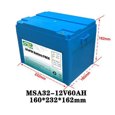 China Lithium Polymer 60Ah 12v Lithium Ion Battery Pack 2000 Times Cycle Life factory