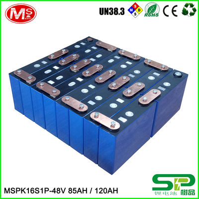 China High Capacity Rechargeable 48 Volt Lithium Ion Golf Cart Battery 16S1P With Smart BMS factory