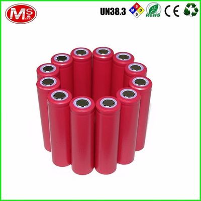 China 3.7 Volt Li Ion 18500 Cylindrical Rechargeable Battery High Rate Capability distributor