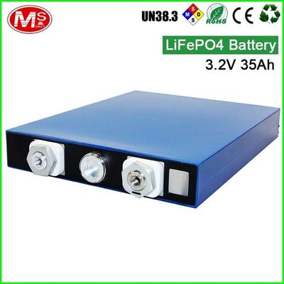 China 3.2V 35Ah Lithium Ion Prismatic Cell , Portable Solar Power Generator For Home factory